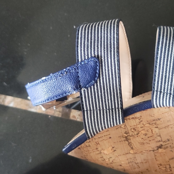 Blue/White Jessica Simpson Platforms - Picture 6 of 6